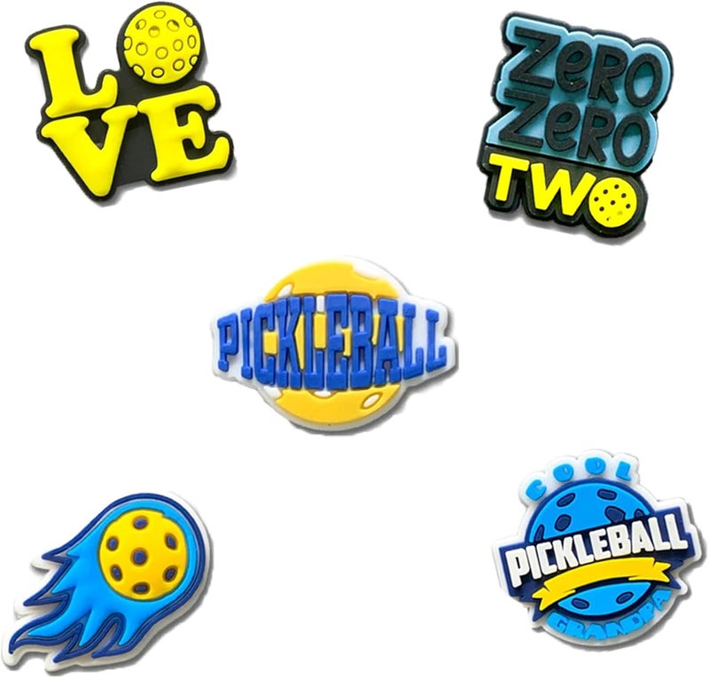 BULKITEM 25PCS Sports Shoe Decoration Charms,Basketball Soccer Baseball Golf Football Shoe Decoration Charms - Image 2